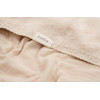 KOEKA Faro deken babybed - 100x150cm - teddy warm white