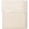KOEKA Faro deken babybed - 100x150cm - teddy warm white