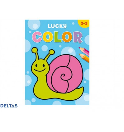 DELTAS Lucky color - Kleurboek