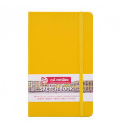 TALENS Art Creation schetsboek - 13x21cm 140g - golden yellow