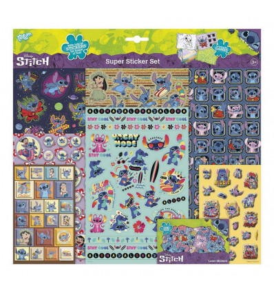 LILO & STITCH Stickerset met meer dan 300 stickers