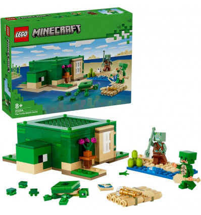 LEGO Minecraft 21254 Het schildpadstrand huis