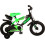 VOLARE Sportivo fiets - neon groen/zwart