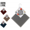 URBAN LIVING Vaatdoek silicone spons - 11x11cm - ass. (prijs per stuk)