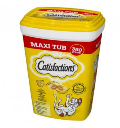 Catisfaction snack tub - kaas - 350g