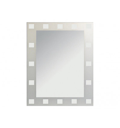 LAFINESS - spiegel m/zeefdruk cubus 3mm 50x40cm
