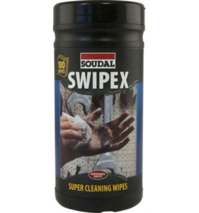 SOUDAL Swipex wipes - super cleaning 100st i/doos
