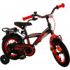 VOLARE Thombike fiets 12inch- rood/zwart
