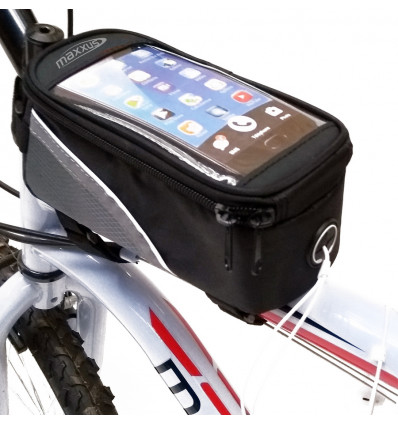 MAXXUS Kadertas fietstas frame voor smartphone 18.5x8.5x8.5cm bevestiging velcro