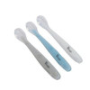 BO JUNGLE Soft lepels silicone 3st.- wit/ grijs/ blauw