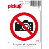 PICKUP Pictogram - verboden fotograferenP828 - 10x10