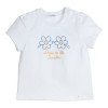 GYMP G T-shirt DAISIES - wit - 104
