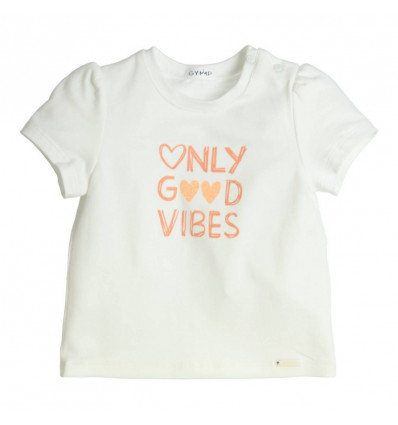 GYMP G T-shirt GOOD VIBES - offwhite - 68