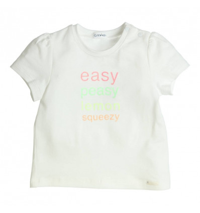 GYMP G T-shirt EASY PEASY - offwhite - 56
