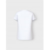 NAME IT G T-shirt VOTEA - bright white palms - 122/128
