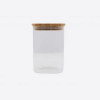 POINT VIRGULE - Voorraadpot glas met bamboe deksel 800ml