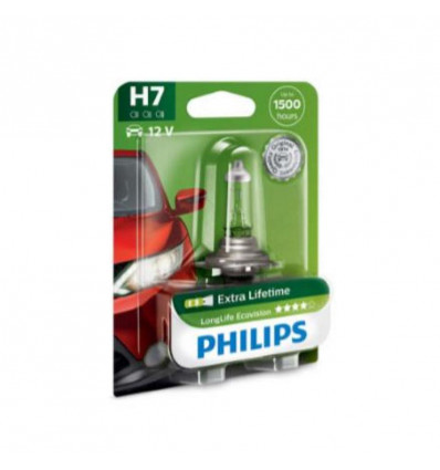 PHILIPS H7 Longlife EcoVision - 12V 55W