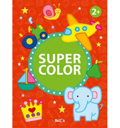 Super color kleurboek - 2j.