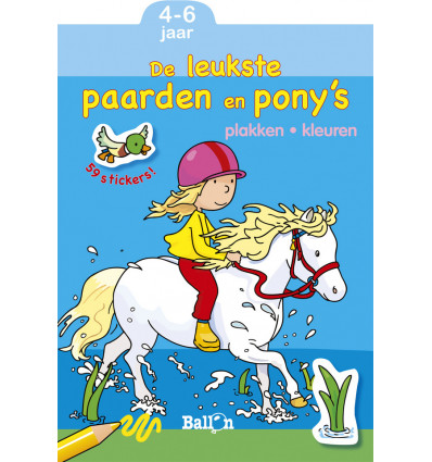 Plakken & Kleuren - Paarden en pony's