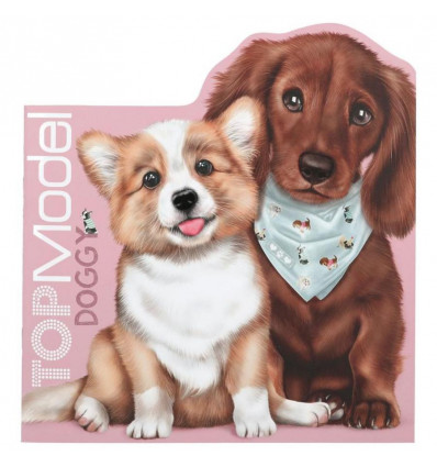 TOPMODEL Kitty and Doggy - Kleurboek Doggy