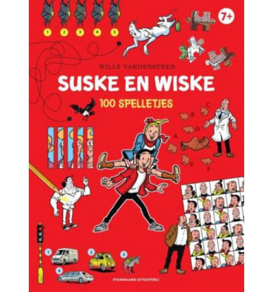 SUSKE EN WISKE - 100 spelletjes boek
