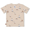 FEETJE B T-shirt LET'S SAIL - zand - 74