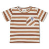 FEETJE B T-shirt LET'S SAIL - bruin - 62