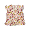 FEETJE G T-shirt WILD FLOWERS - roze - 80