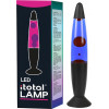 I-TOTAL Lavalamp - pink light/white wax/ black base