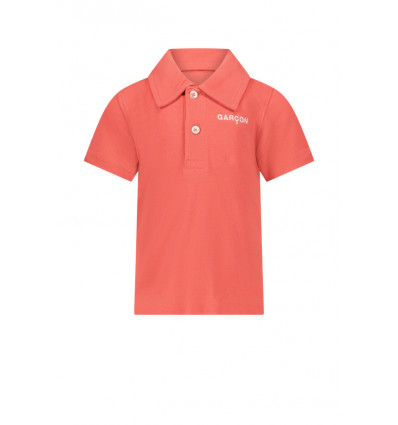 LE CHIC B Polo shirt NEWMAN - faded red- 68