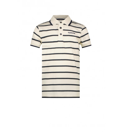 LE CHIC B Polo NEILY - gestreept navy/ offwhite - 110