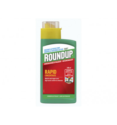 ROUNDUP rapid - 540ml concentraat onkruidbestrijder werkt ook tegen mos