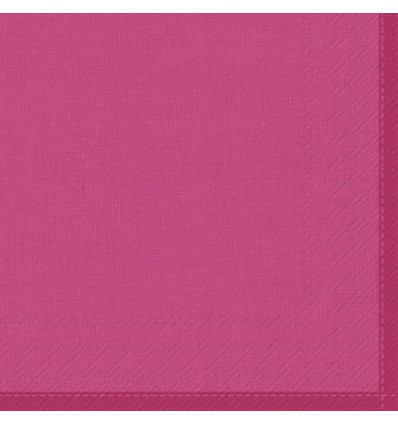 IHR Servetten - 25x25cm - roze 10496