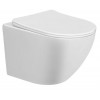 GO BY VM Perl II hangtoilet pack - 482x360x360mm - porselein wit