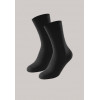 SCHIESSER Heren sokken 2paar - zwart - 39/42