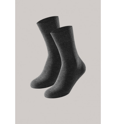 SCHIESSER Heren sokken 2paar - antraciet- 43/46