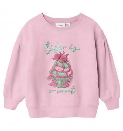 NAME IT G Sweater DINAH - parfait pink - 92