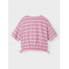 NAME IT G T-shirt FUNION - cashmere rose/ jet stream streep - 116