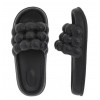 UNIQUE Gusto slippers - zwart 8601092BLACK