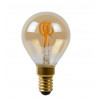 FANTASIA LED kogellamp spiraal G45 3W amber 2200K dimbaar