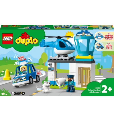 Lego DUPLO 10959 Politiebureau & helikopter