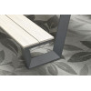 BELL Picknick set - 200x90cm - carbon black/ l. teak polywood