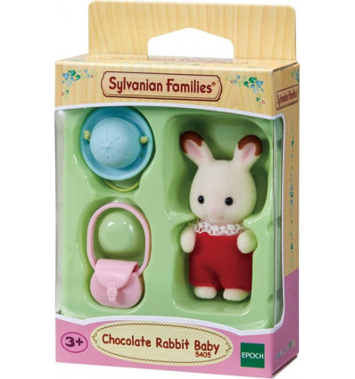 SYLVANIAN - Baby chocolade konijn