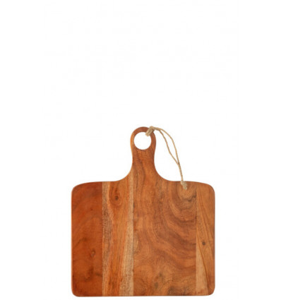 JLINE Plank rechthoekig - S 35x30x1.5cm- naturel mangohout