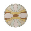 LIMA Bistrotafel mozaiek - 58x76cm - ijzer goud