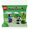 LEGO Minecraft 30672 - Steve en baby panda