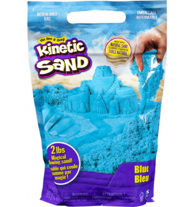 KINETIC SAND 90g in zak - blauw