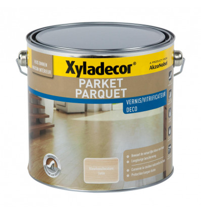 XYLADECOR trap&parket vernis acryl 2.5L