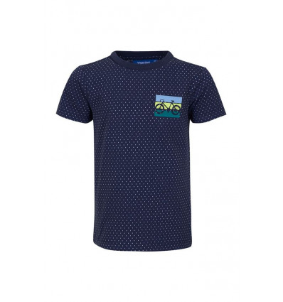 SOMEONE B T-shirt CROSS - navy - 92