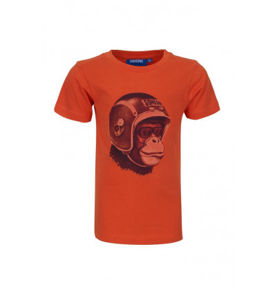 SOMEONE B T-shirt MARTIN - bright orange- 134